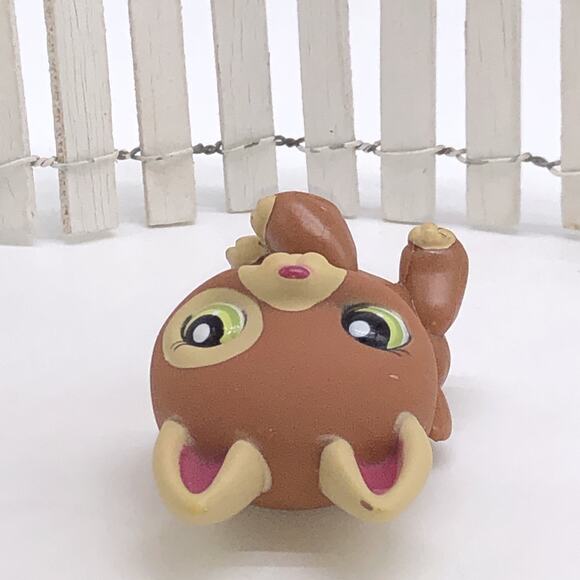 Littlest Pet Shop Brown Tan German Shepherd Dog 1362 2007 Hasbro Authentic Lps - Picture 3 of 5